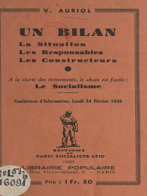 cover image of Un bilan
